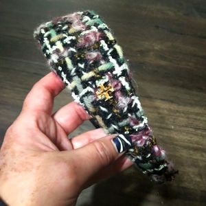 NWOT Tory Burch Tweed Multicolored Headband